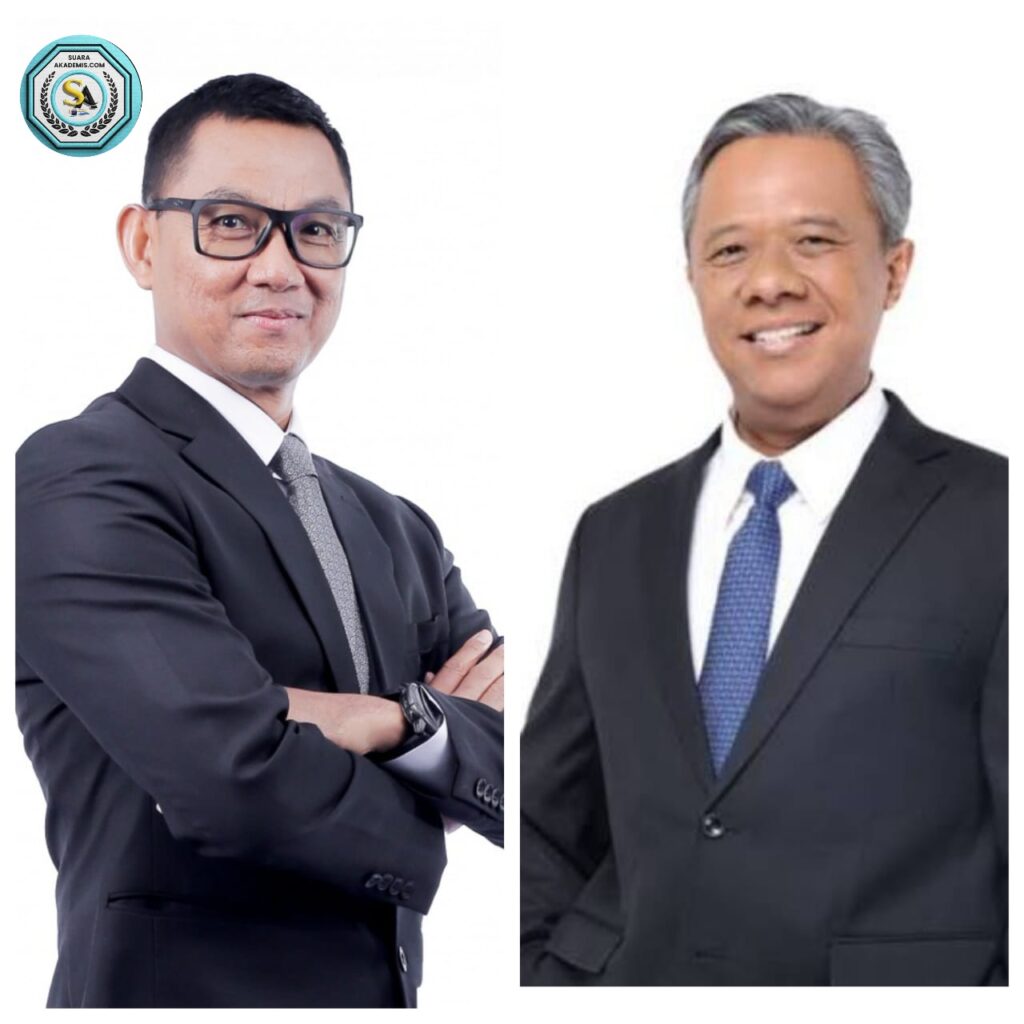 Caption: Dirut PLN Darmawan Prasodjo dan Direktur LHC Yusuf Didi Setiarto