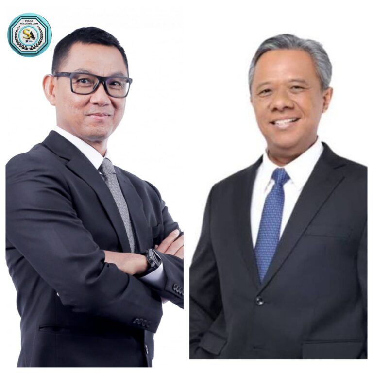 Caption: Dirut PLN Darmawan Prasodjo dan Direktur LHC Yusuf Didi Setiarto