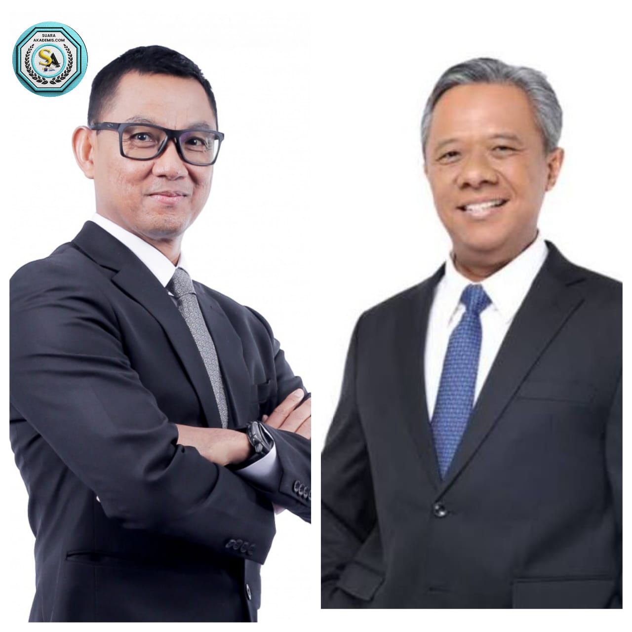 Caption: Dirut PLN Darmawan Prasodjo dan Direktur LHC Yusuf Didi Setiarto