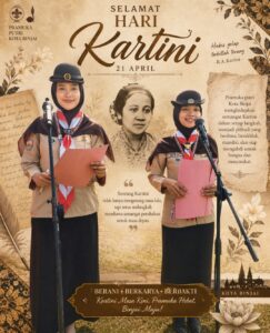 Semangat Hari Kartini dalam Sosok Pramuka Putri Kota Binjai