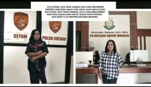 AYU LESTARI: SAYA TIDAK DIJEBAK, SAYA YANG MENJEREBET KORUPSI – DANA DESA ADALAH UANG RAKYAT, BUKAN HARTA PRIBADI